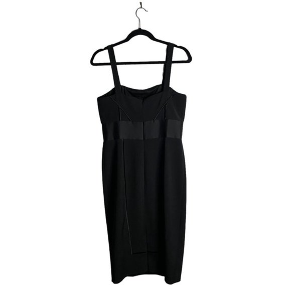 Amanda Wakeley Women's Black Bandage Mini Bodice Dress - Picture 7 of 12